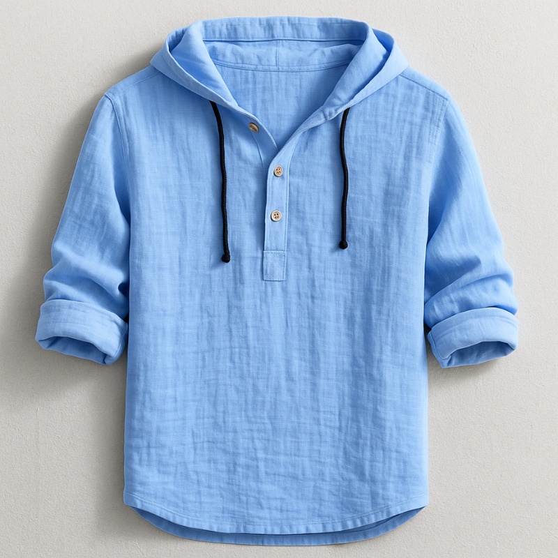Elegant Hooded Shirt