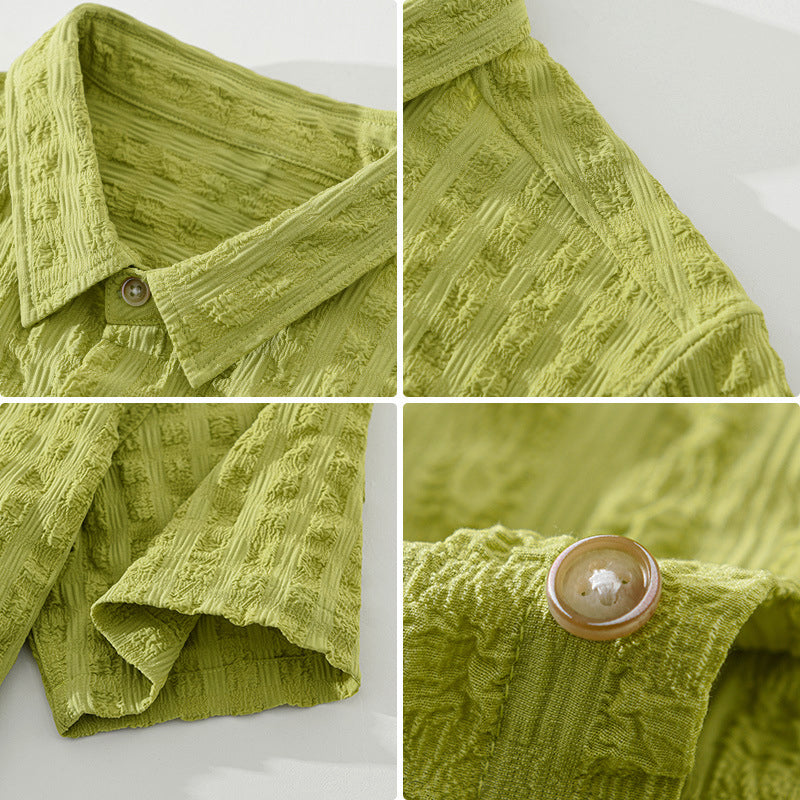 Casual Textured Shirt