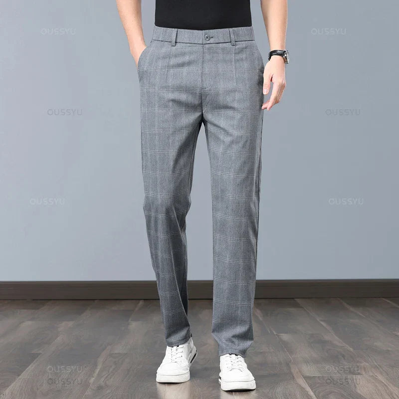 Classic Plaid Pants