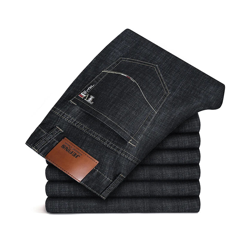 Casual Straight Denim Jeans