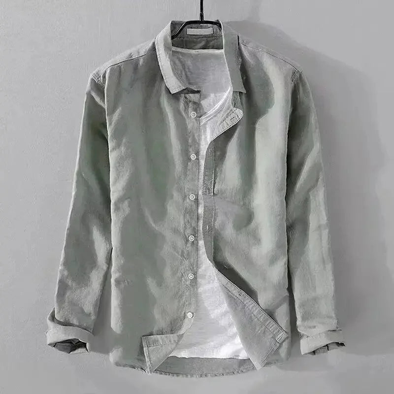Casual Cotton Linen Shirt