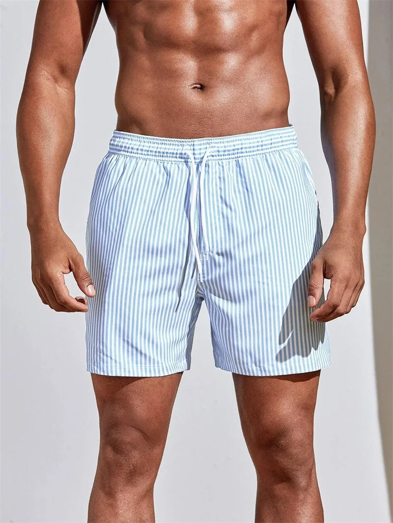 Striped Swim Shorts