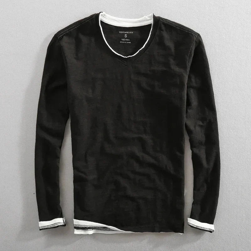 Paris Vintage Long Sleeved T-Shirt