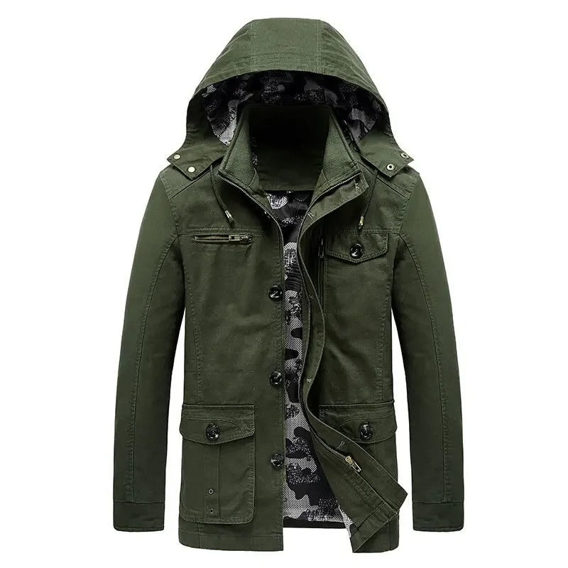 Elegant Multi-Pocket Jacket
