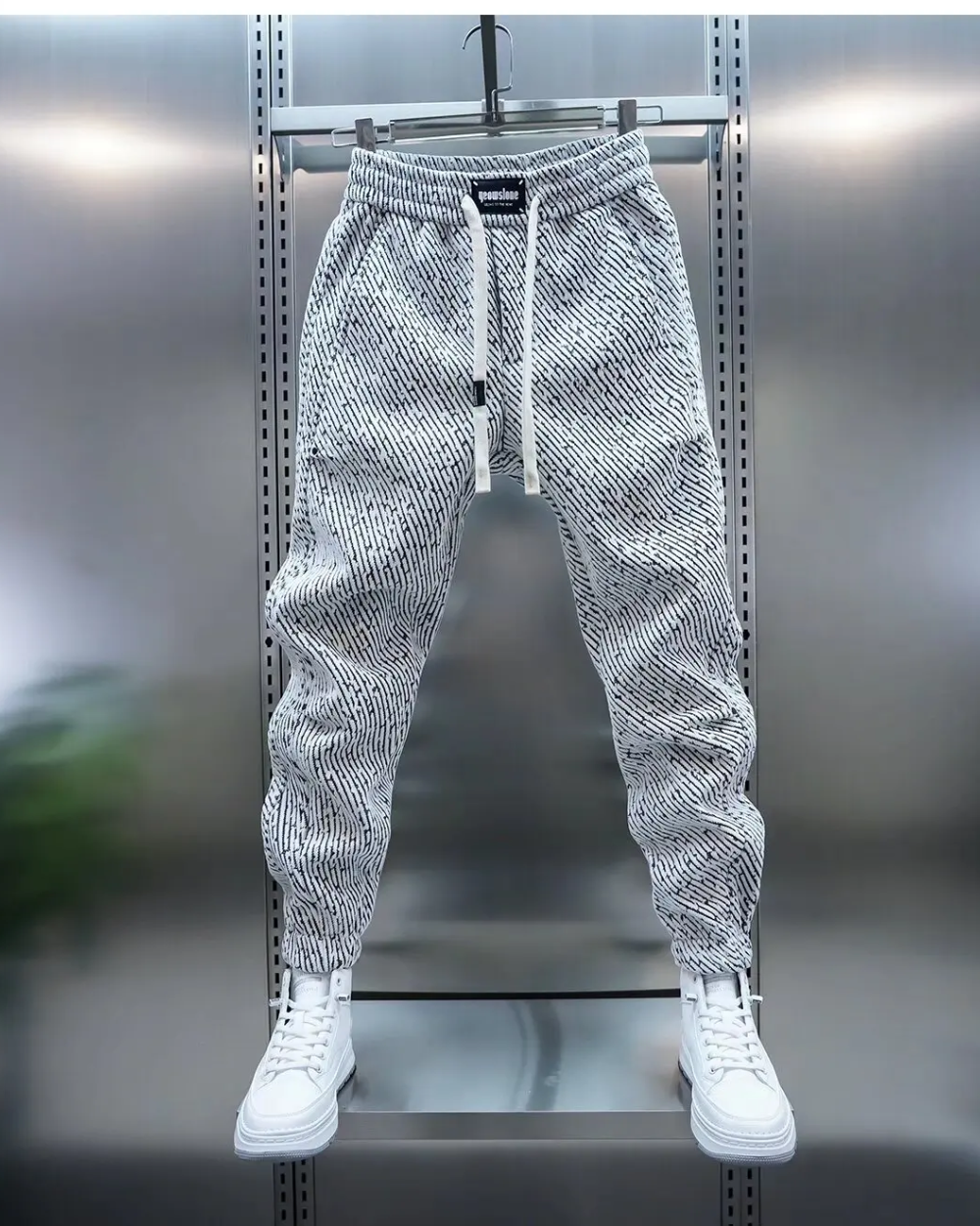 Casual Pants with Pattern