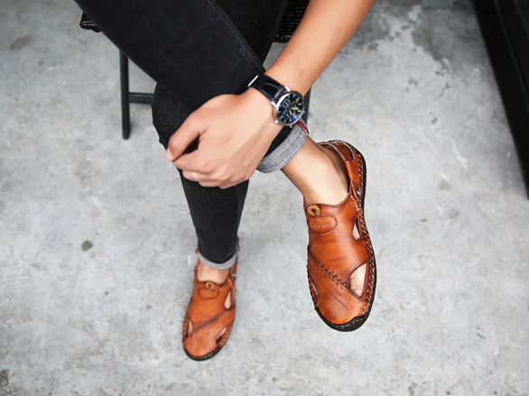 Classic Leather Sandals