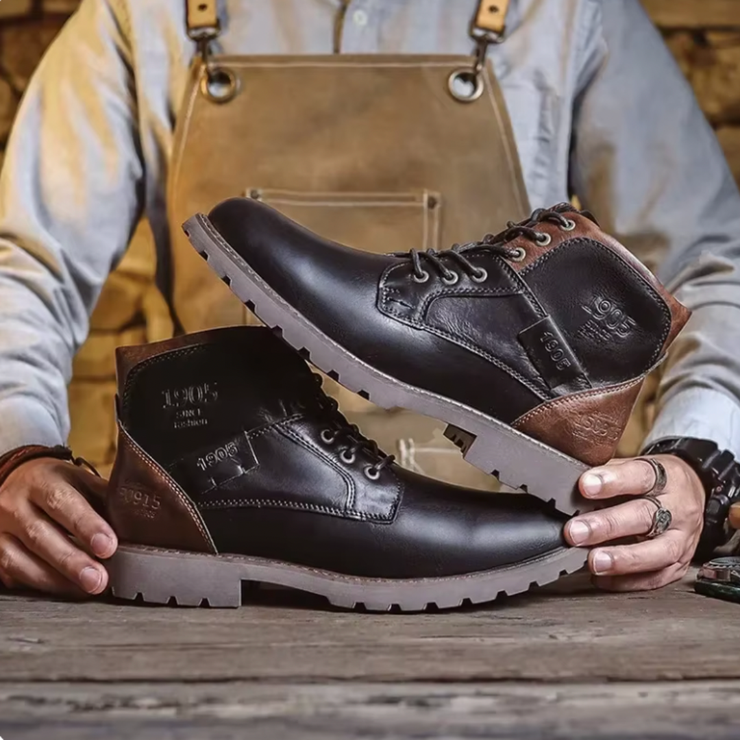 Bayard Vintage Leather Boots