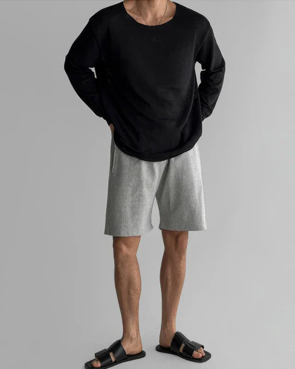 Casual Knit T-Shirt