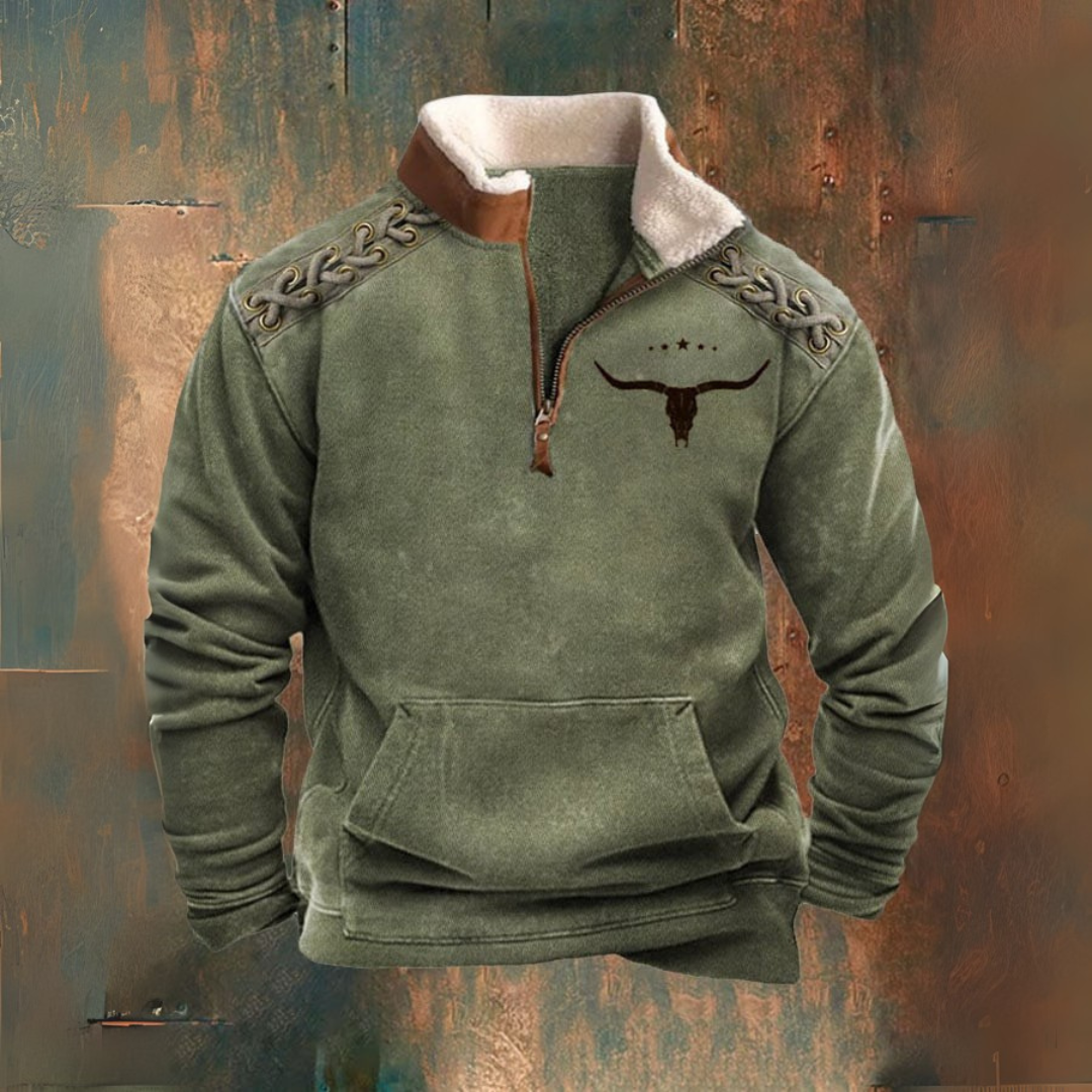 Vintage Zip Sweater