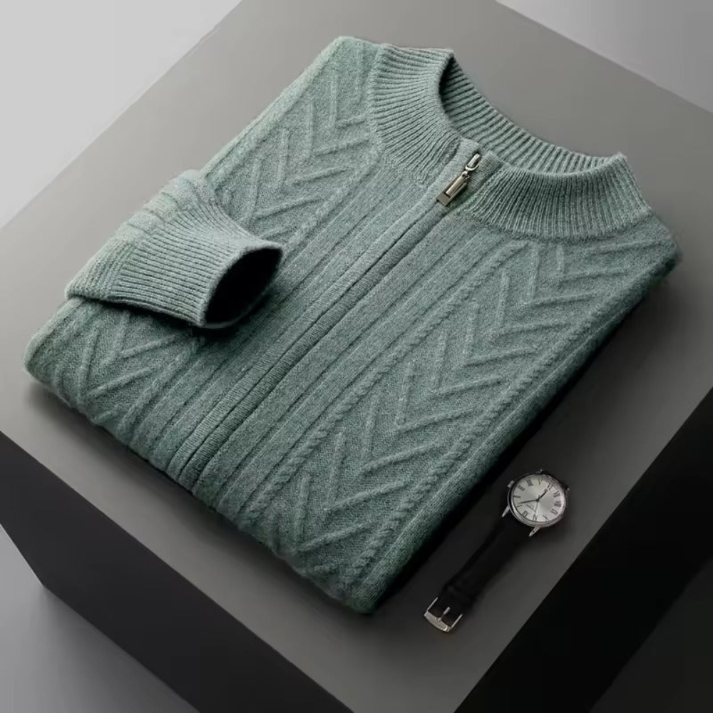 Verona Cashmere Pattern Vest