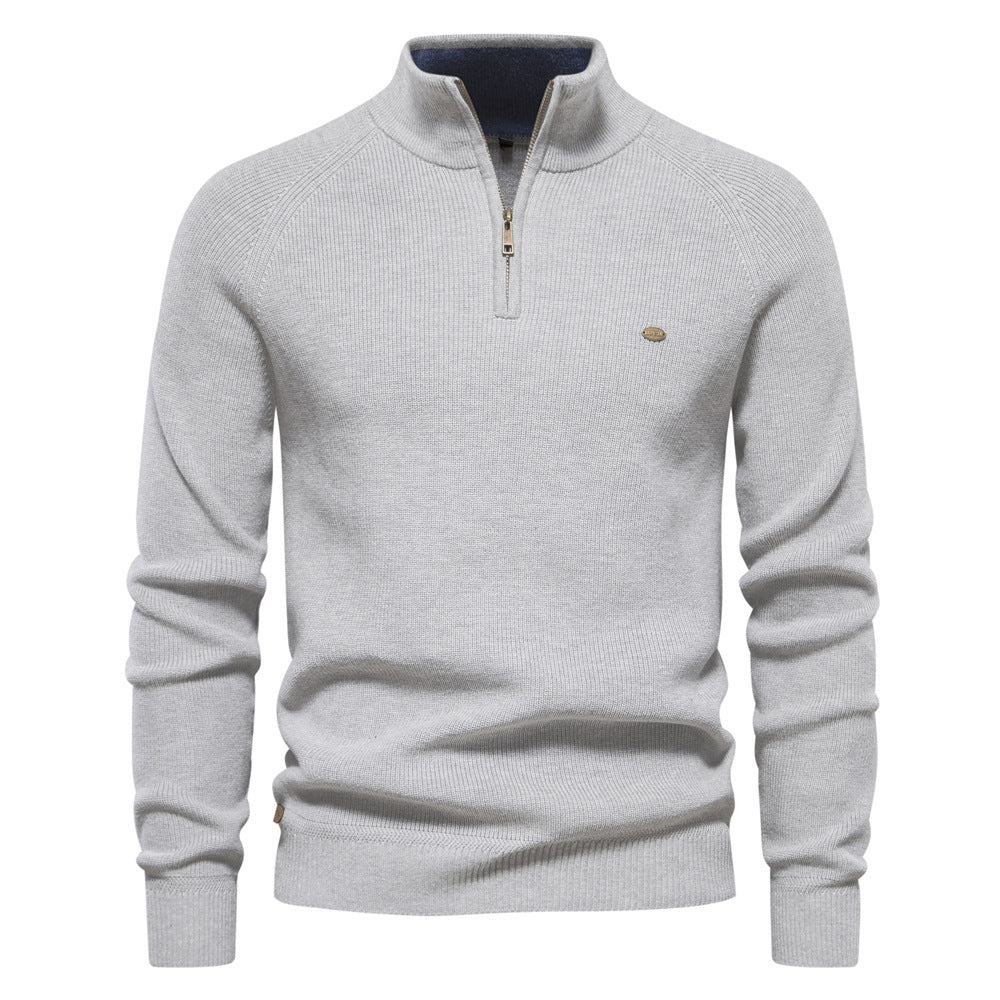 Luxury Zip Sweater