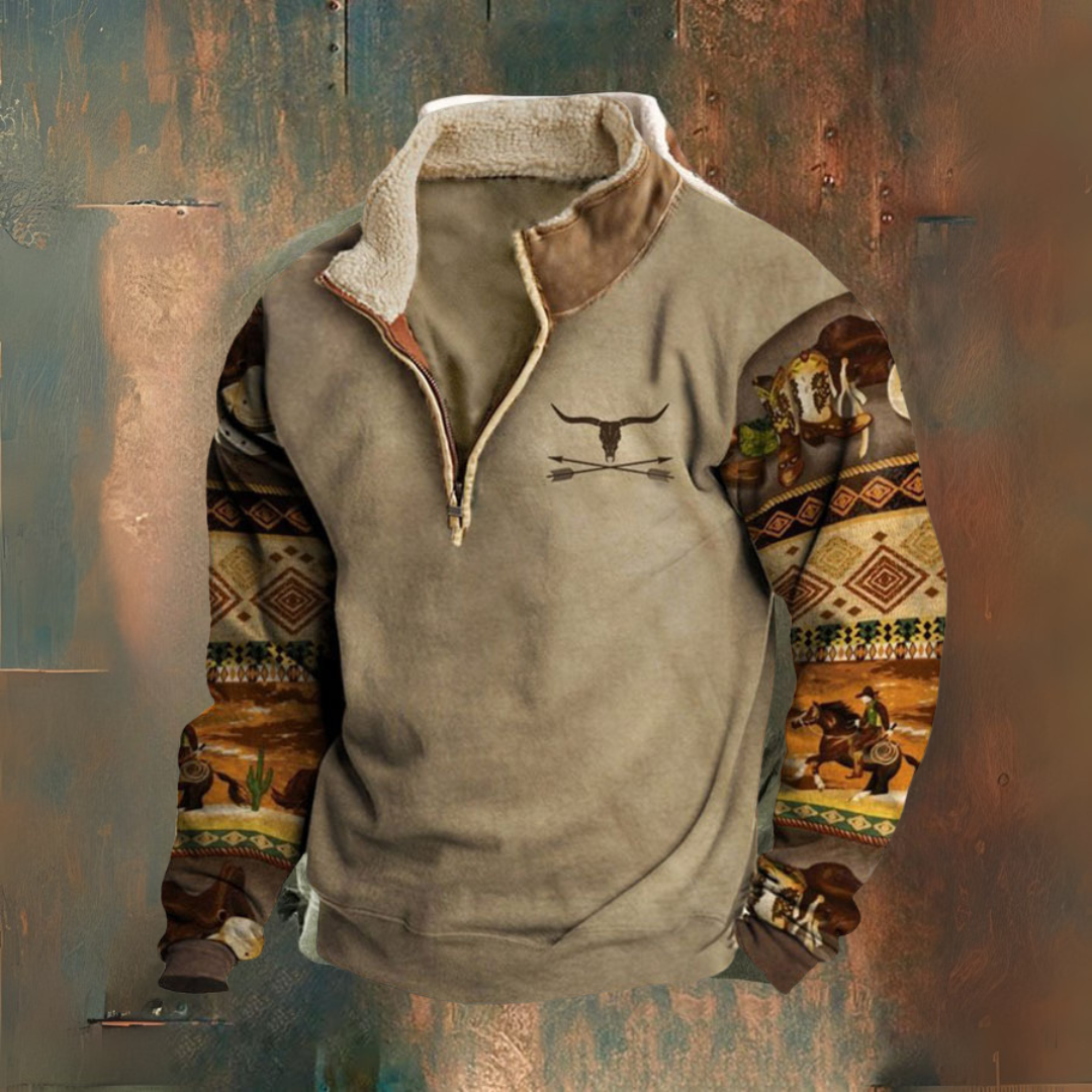 Vintage Zip Sweater