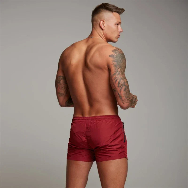 Swim Shorts with Zip Pockets