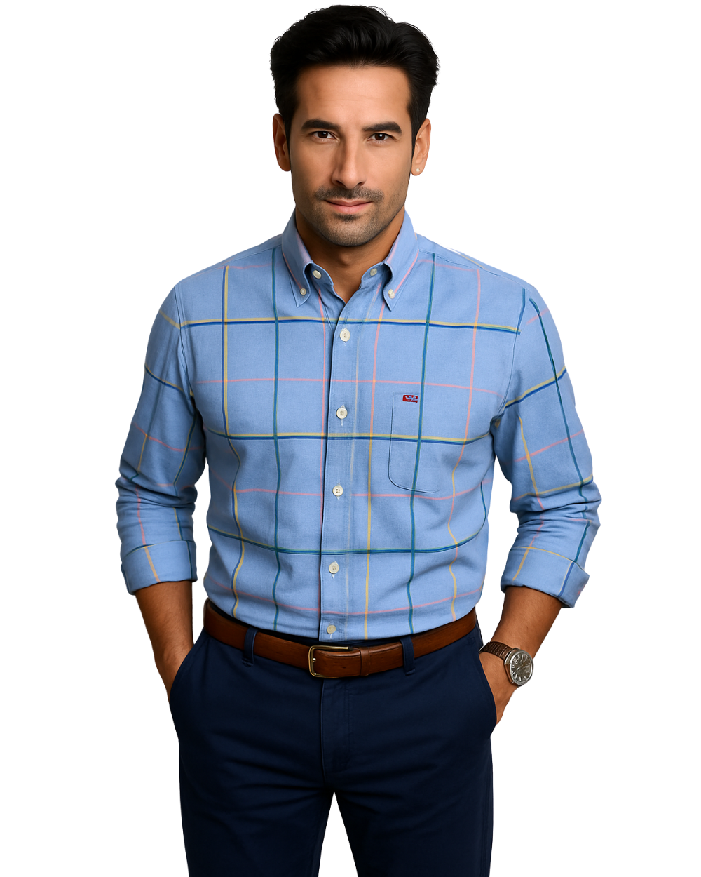 Cazotti - Elegant Cotton Men's Shirt