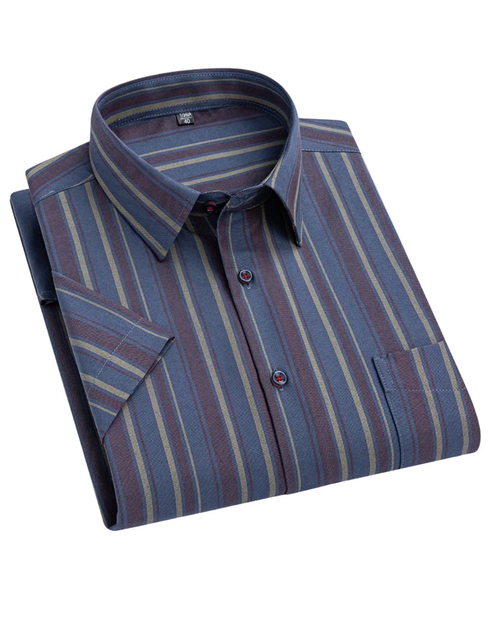 Cazotti - Short-Sleeved Cotton Shirt