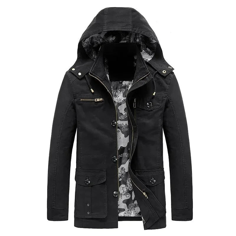 Elegant Multi-Pocket Jacket