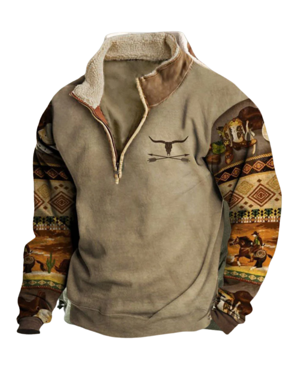 Vintage Zip Sweater